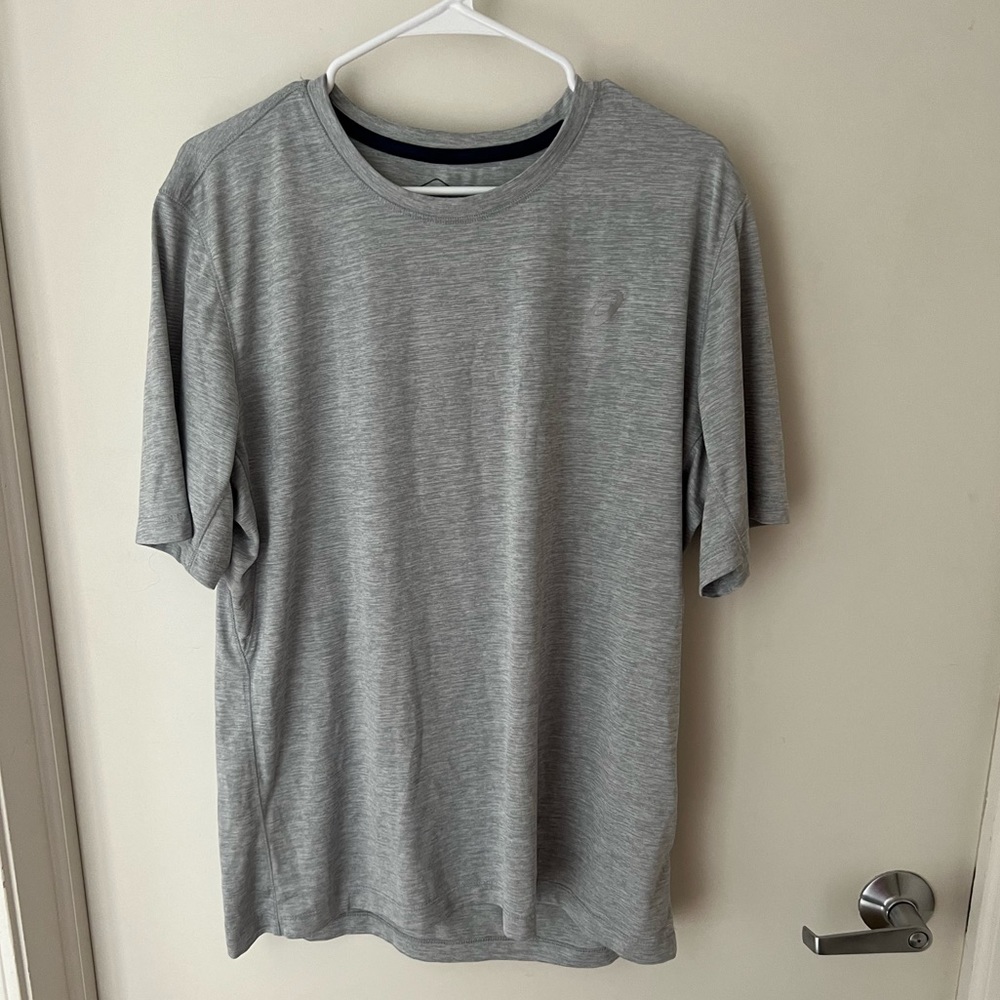 ASICS Men’s Grey Reflective Running Shirt